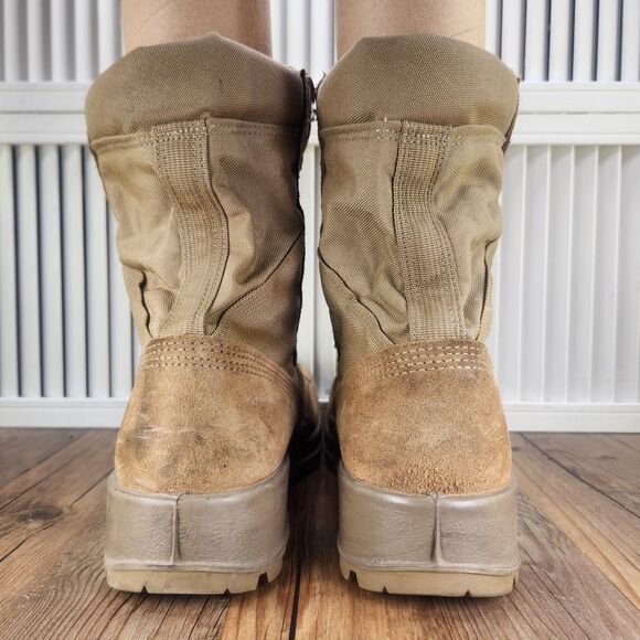 Belleville AFSTC Mens Sz 11 R Coyote Steel Toe Hot Weather Military Combat Boots - Picture 4 of 10